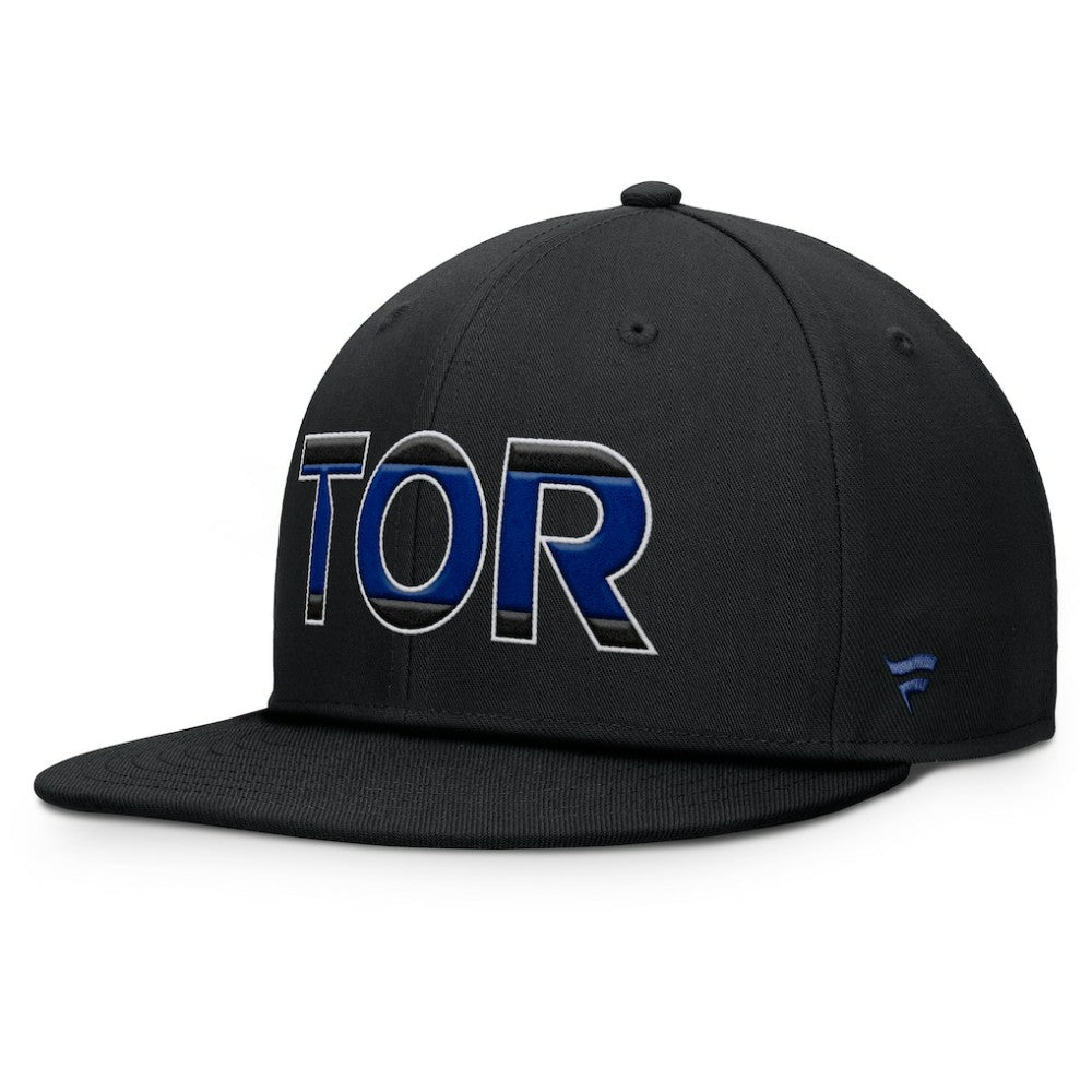 Toronto Maple Leafs Fanatics Authentic Pro Alternate Jersey Snapback Hat - Black - NHL 201193351