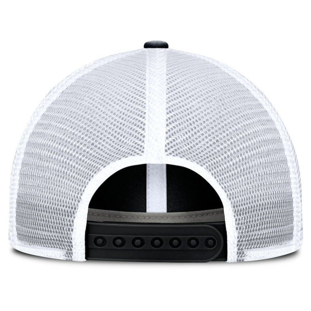 Colorado Avalanche Fanatics Averie Trucker Adjustable Hat - Black/White - NHL 201193372