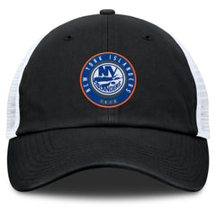 New York Islanders Fanatics Averie Trucker Adjustable Hat - Black/Gray - NHL 201193383