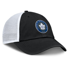 Toronto Maple Leafs Fanatics Averie Trucker Adjustable Hat - Black/Gray - NHL 201193388