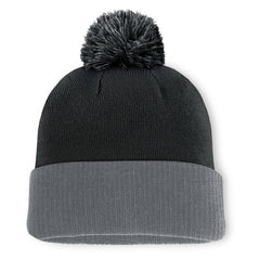 Philadelphia Flyers Fanatics Aspyn Cuffed Knit Hat with Pom - Black - NHL 201193403