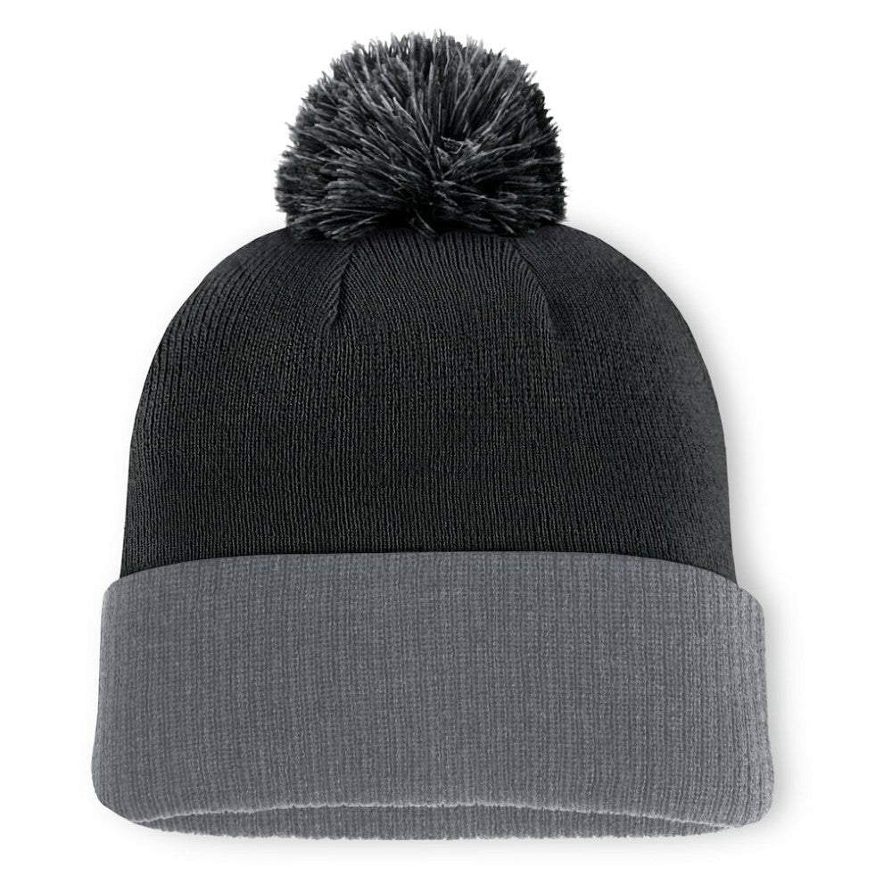 Washington Capitals Fanatics Aspyn Cuffed Knit Hat with Pom - Black - NHL 201193412
