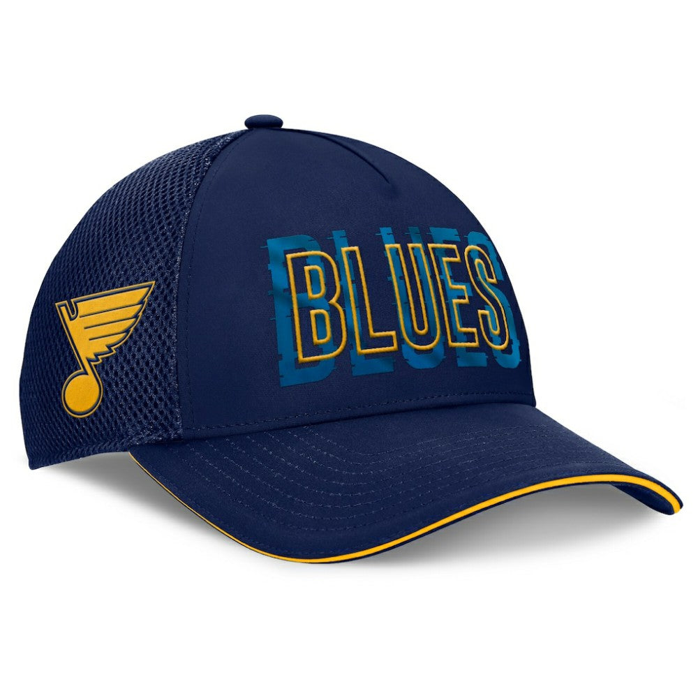 St. Louis Blues Fanatics Fundamental Flex Hat - Navy - NHL 201193442