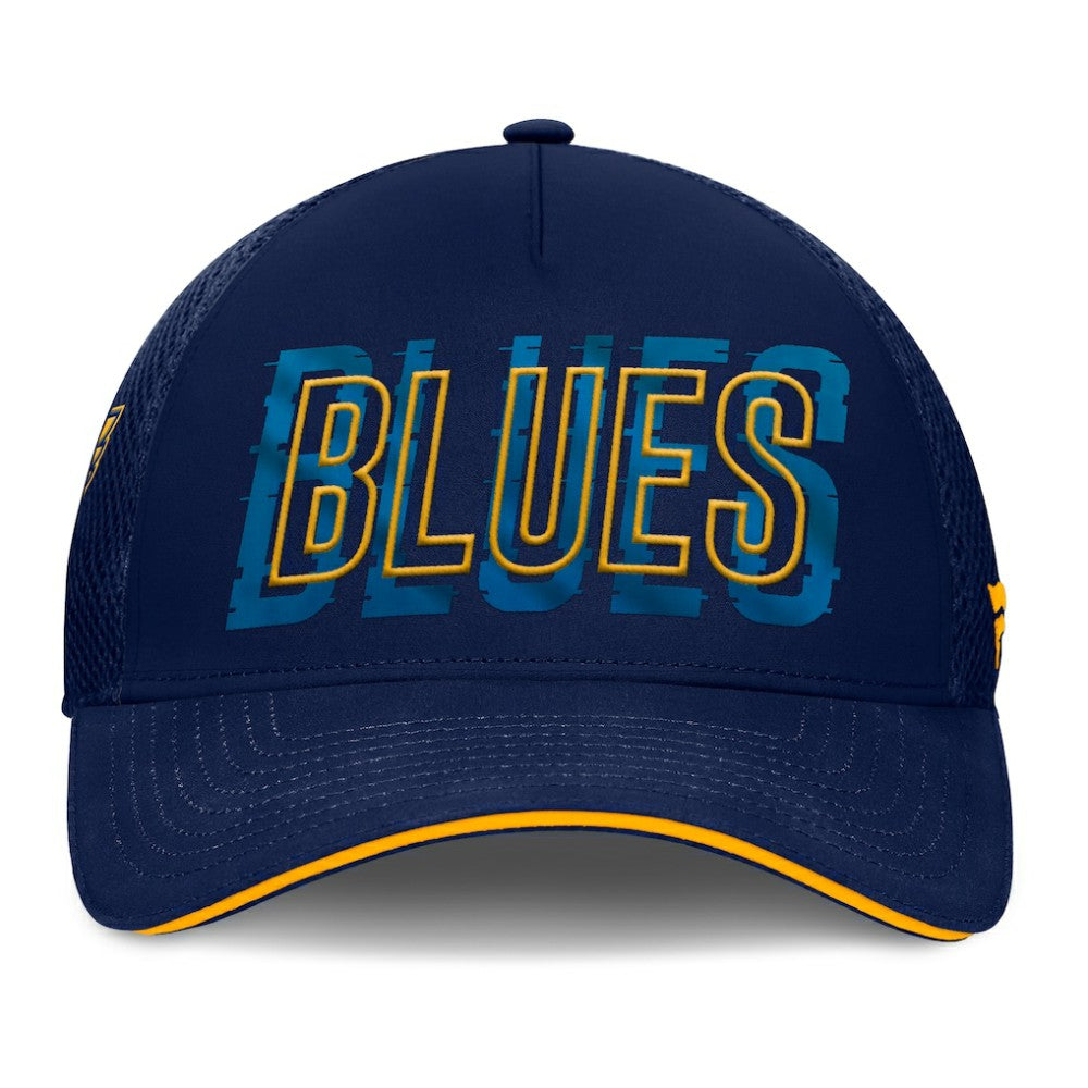 St. Louis Blues Fanatics Fundamental Flex Hat - Navy - NHL 201193442