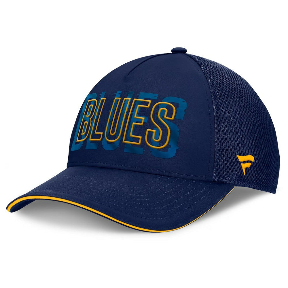 St. Louis Blues Fanatics Fundamental Flex Hat - Navy - NHL 201193442