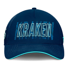 Seattle Kraken Fanatics Fundamental Flex Hat - Deep Sea Blue - NHL 201193448