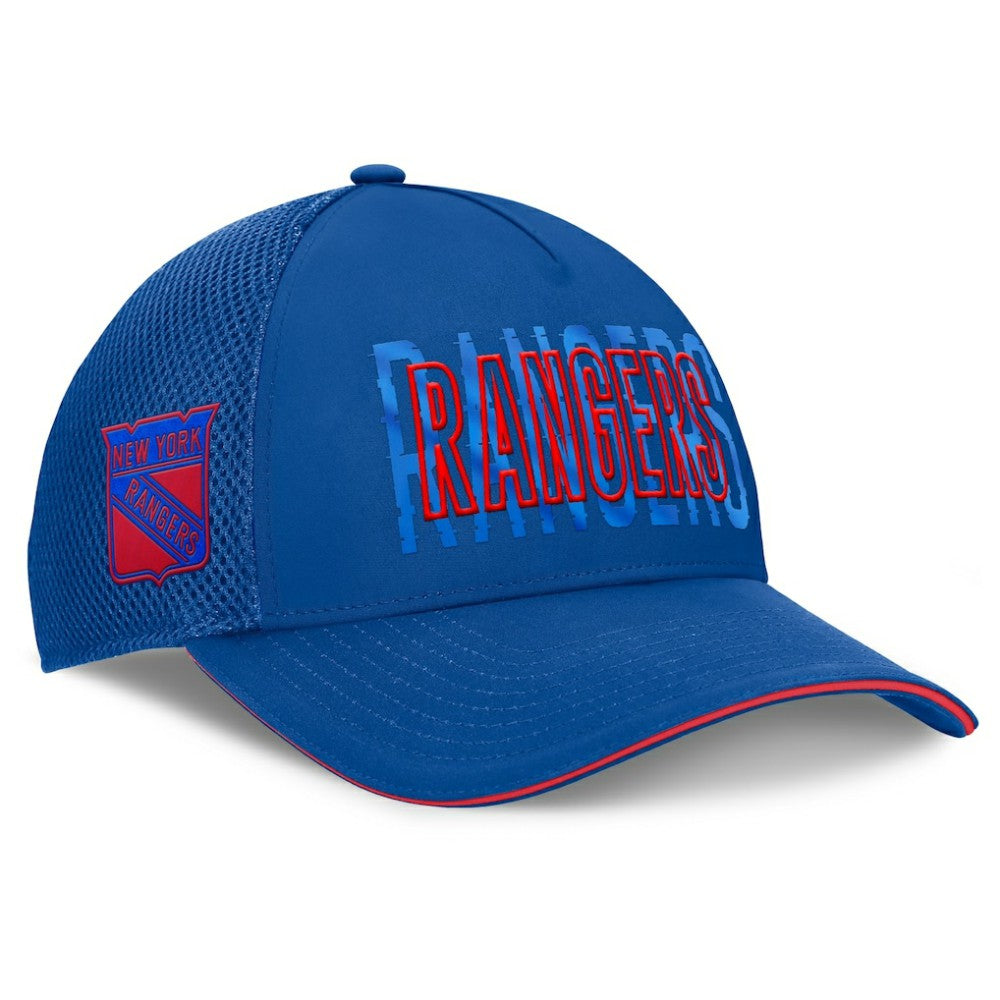 New York Rangers Fanatics Fundamental Flex Hat - Blue - NHL 201193449
