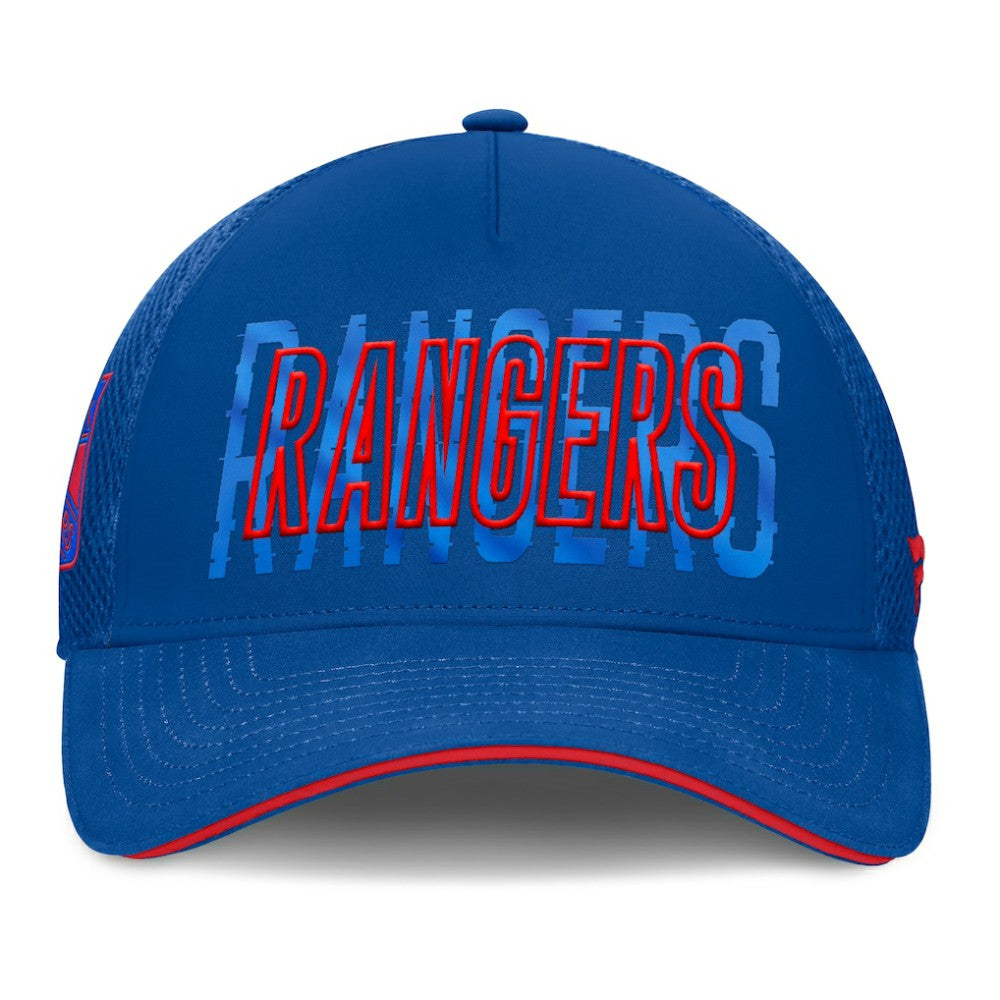 New York Rangers Fanatics Fundamental Flex Hat - Blue - NHL 201193449