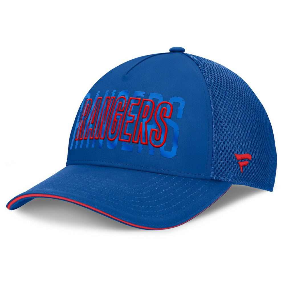 New York Rangers Fanatics Fundamental Flex Hat - Blue - NHL 201193449