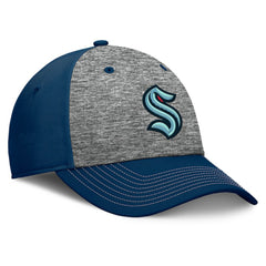 Seattle Kraken Fanatics Fundamental Top Shelf 2-Tone Flex Hat - Gray/Navy - NHL 201193461