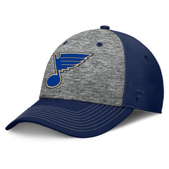 St. Louis Blues Fanatics Fundamental Top Shelf 2-Tone Flex Hat - Gray/Navy - NHL 201193463