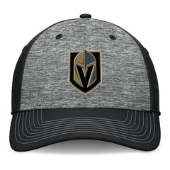 Vegas Golden Knights Fanatics Fundamental Top Shelf 2-Tone Flex Hat - Gray/Black - NHL 201193467