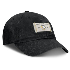 Pittsburgh Penguins Fanatics Women's Heritage Away Game Adjustable Hat - Black - NHL 201193523