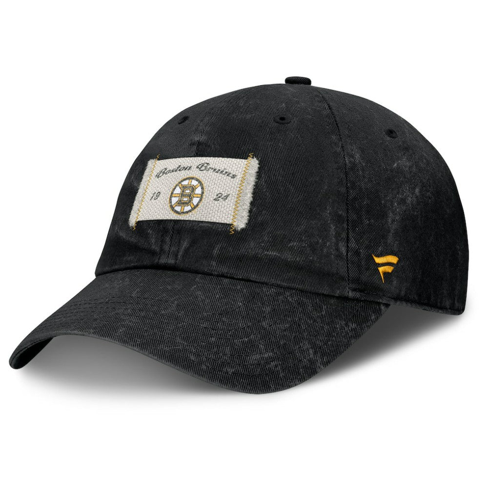 Boston Bruins Fanatics Women's Heritage Away Game Adjustable Hat - Black - NHL 201193524