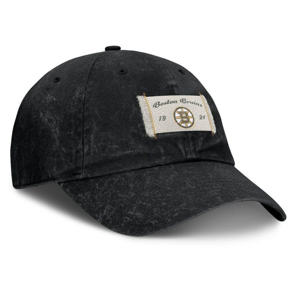 Boston Bruins Fanatics Women's Heritage Away Game Adjustable Hat - Black - NHL 201193524