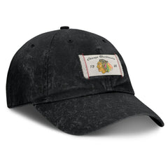 Chicago Blackhawks Fanatics Women's Heritage Away Game Adjustable Hat - Black - NHL 201193525
