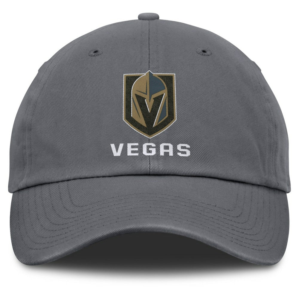 Vegas Golden Knights Fanatics Washed Adjustable Hat - Charcoal - NHL 201193599