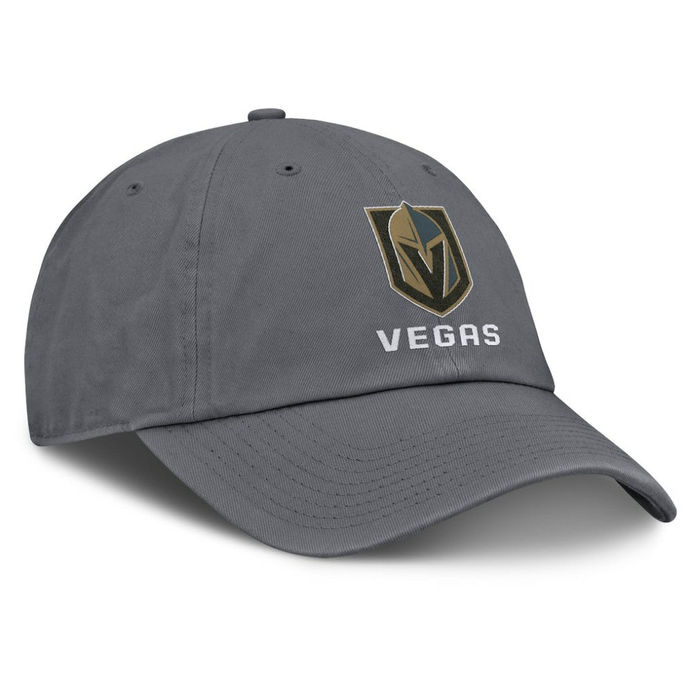Vegas Golden Knights Fanatics Washed Adjustable Hat - Charcoal - NHL 201193599