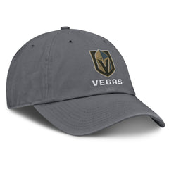 Vegas Golden Knights Fanatics Washed Adjustable Hat - Charcoal - NHL 201193599