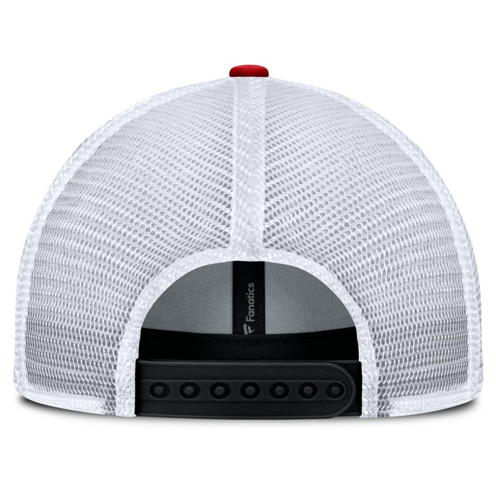 New Jersey Devils Fanatics Fundamental One-Time Trucker Adjustable Hat - Black - NHL 201193625