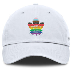 Toronto Maple Leafs Fanatics PRIDE Adjustable Hat - White - NHL 201193770