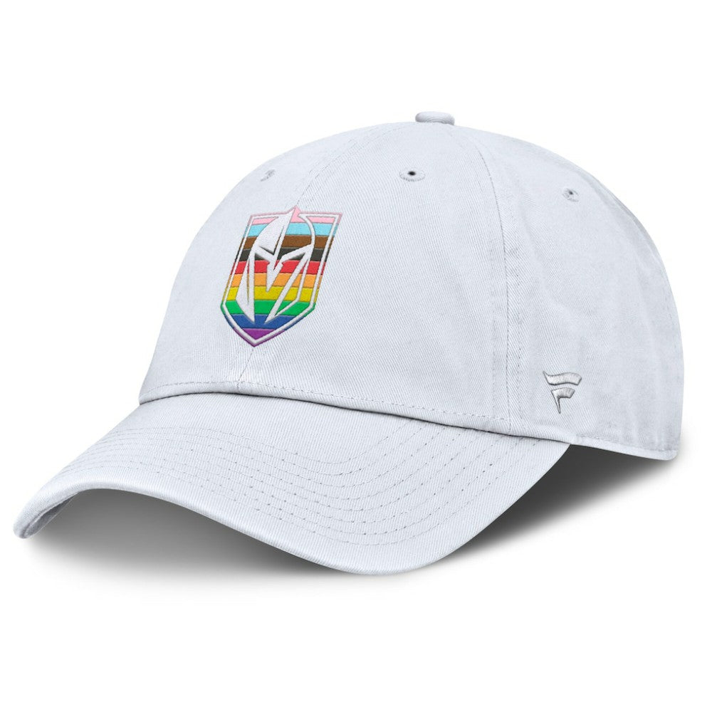 Vegas Golden Knights Fanatics PRIDE Adjustable Hat - White - NHL 201193772