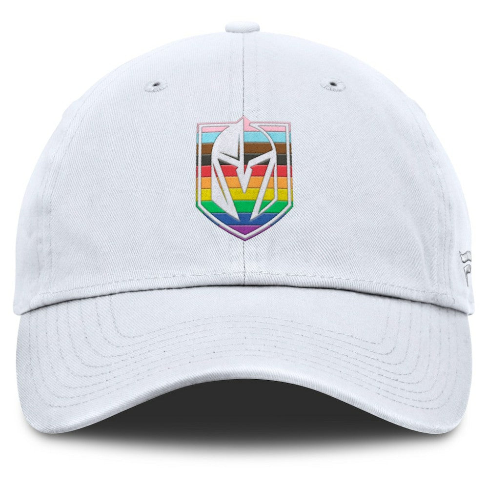 Vegas Golden Knights Fanatics PRIDE Adjustable Hat - White - NHL 201193772
