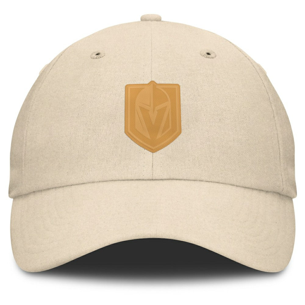Vegas Golden Knights Fanatics Front Office Canvas Adjustable Hat - Tan - NHL 201193807