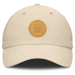 Boston Bruins Fanatics Front Office Canvas Adjustable Hat - Tan - NHL 201193809