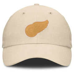 Detroit Red Wings Fanatics Front Office Canvas Adjustable Hat - Tan - NHL 201193812