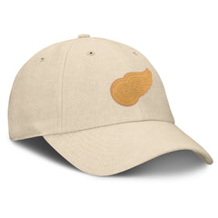Detroit Red Wings Fanatics Front Office Canvas Adjustable Hat - Tan - NHL 201193812