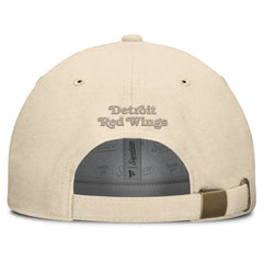 Detroit Red Wings Fanatics Front Office Canvas Adjustable Hat - Tan - NHL 201193812