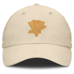 Pittsburgh Penguins Fanatics Front Office Canvas Adjustable Hat - Tan - NHL 201193813