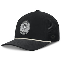 Pittsburgh Penguins Fanatics Front Office Performance A-Frame Adjustable Hat - Black - NHL 201193815