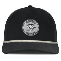 Pittsburgh Penguins Fanatics Front Office Performance A-Frame Adjustable Hat - Black - NHL 201193815