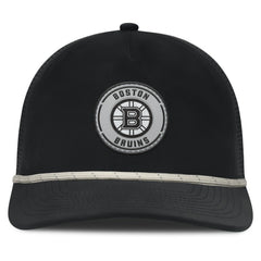 Boston Bruins Fanatics Front Office Performance A-Frame Adjustable Hat - Black - NHL 201193817