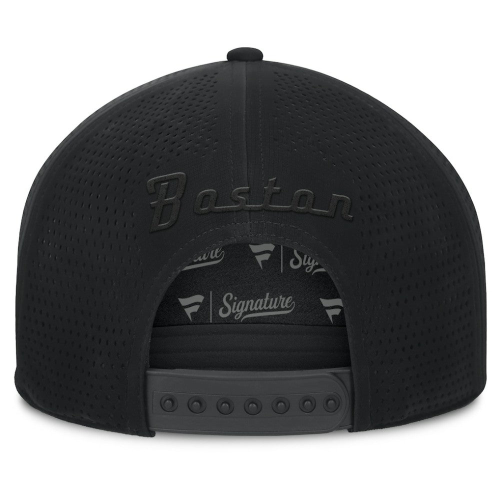 Boston Bruins Fanatics Front Office Adjustable Hat - Black - NHL 201193822