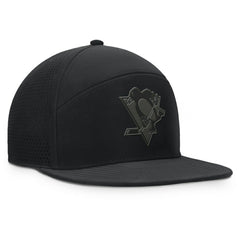 Pittsburgh Penguins Fanatics Front Office Adjustable Hat - Black - NHL 201193830