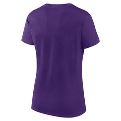 Minnesota Vikings Logo Athletic Women's Lean T-Shirt Purple