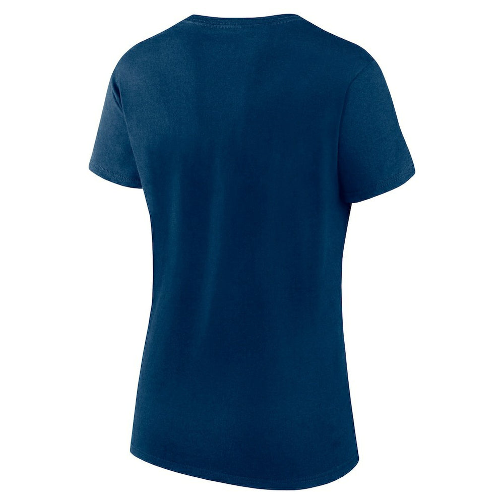 Chicago Bears Logo Athletic Women's Lean T-Shirt Navy