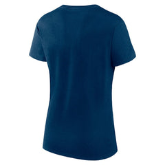 Chicago Bears Logo Athletic Women's Lean T-Shirt Navy