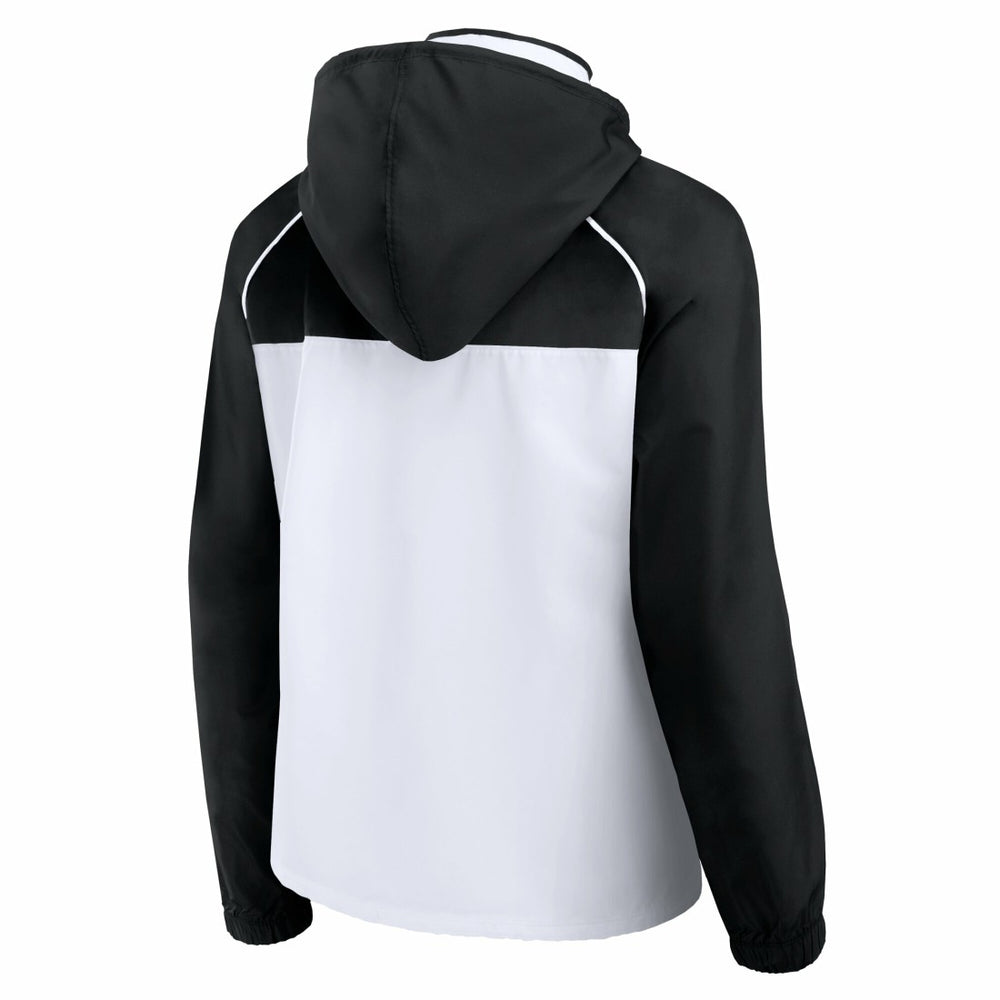 Fanatics New York Jets Women's Full-Zip Anorak Hoodie Jacket White