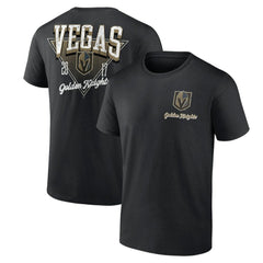 Vegas Golden Knights Logo Athletic Never Over T-Shirt - Black - NHL 201195146