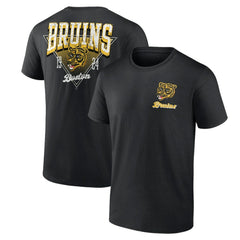 Boston Bruins Logo Athletic Never Over T-Shirt - Black - NHL 201195155