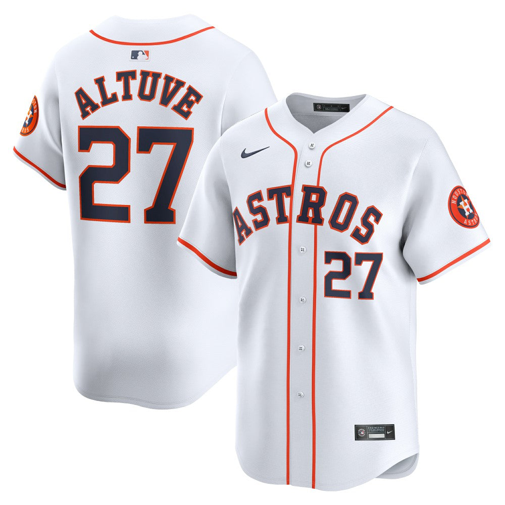 Jose Altuve Houston Astros Nike Youth Home Limited Player Jersey - White - Nike Discount