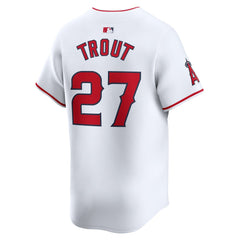 Mike Trout Los Angeles Angels Nike Youth Home Limited Player Jersey - White - Nike Online
