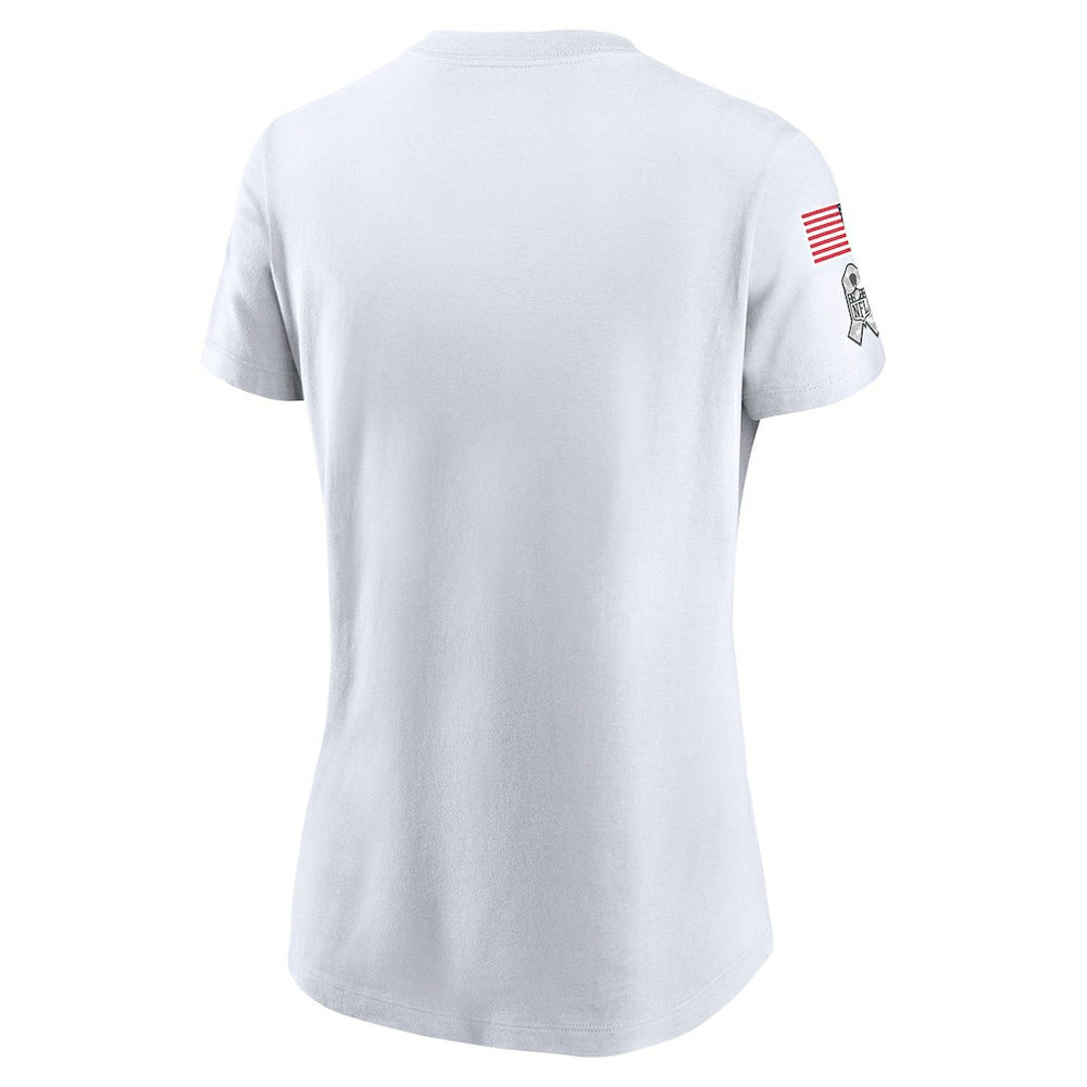 Nike Dallas Cowboys Women's 2024 Salute To Service Legend Performance T-Shirt White