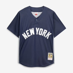 Derek Jeter New York Yankees Mitchell & Ness Authentic Batting Practice Jersey - Navy - Mitchell & Ness Online