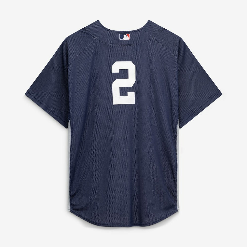 Derek Jeter New York Yankees Mitchell & Ness Authentic Batting Practice Jersey - Navy - Mitchell & Ness Online
