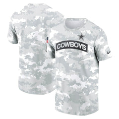 Nike Dallas Cowboys 2024 Salute To Service Performance T-Shirt Arctic Camo